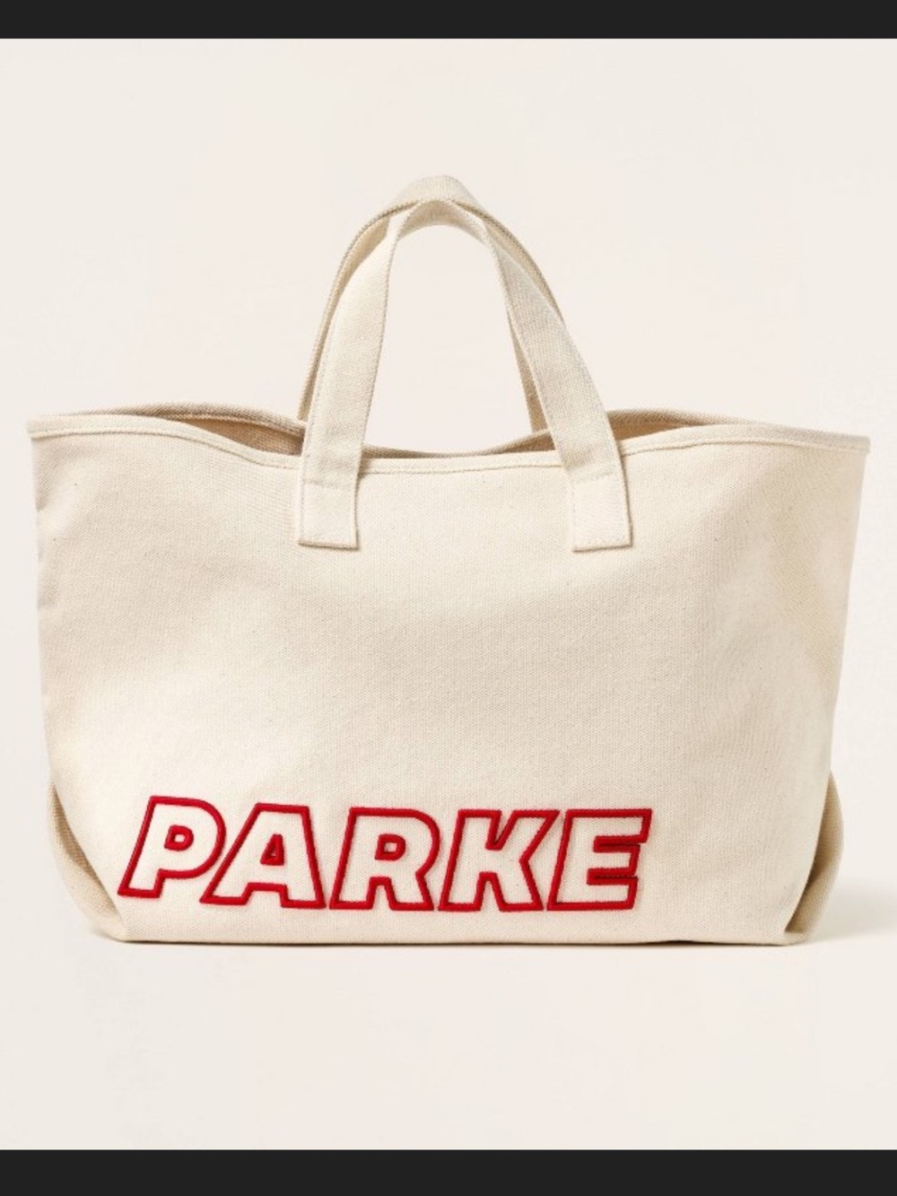 Parke x Target Natural Canvas Tote Bag